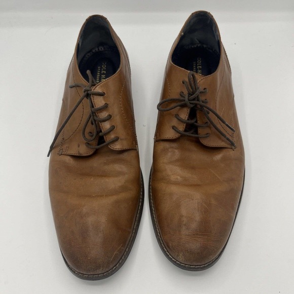 Cole Haan Johnson Oxford Grand 360 Plain Toe Dress Shoes Tan‎ Mens 11.5 M s-l400.jpg main image 4